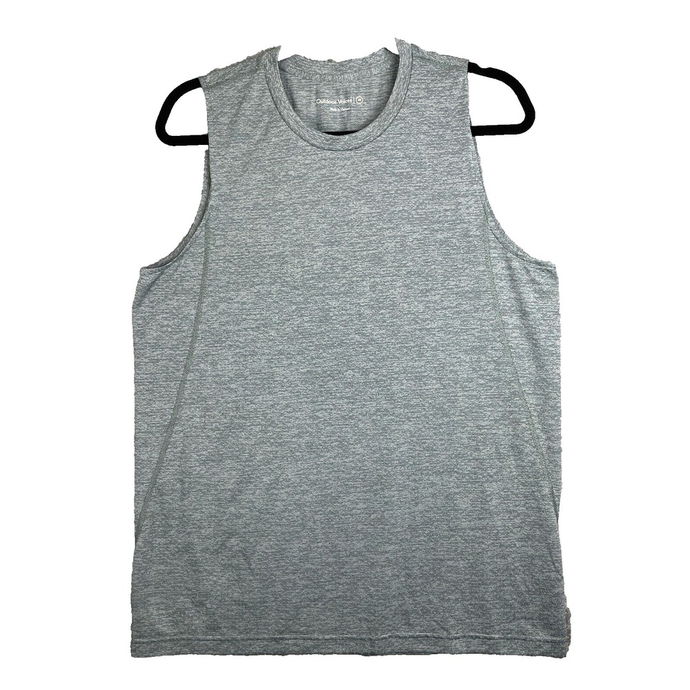 Outdoor Voices EcoMesh Tank Top Womens Medium‎ Gray Athletic Running Yoga Sports